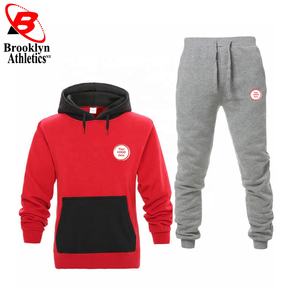 <b>Mens</b> Winter Fleece Tracksuit Set Custom Logo Joggers with Breathable Top and Bottoms Plus Size Street Wear <b>Hoodie</b> - Product Image 6