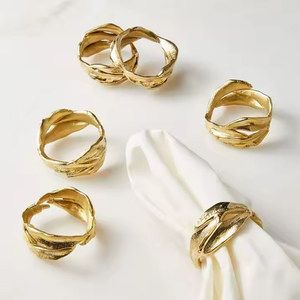 แหวนผ้าเช็ดปากรูปกวางเรนเดียร์โลหะหรูหราพร้อมดีไซน์ที่น่าดึงดูดของตกแต่งที่ยอดเยี่ยมสำหรับงานฉลองวันหยุดและเทศกาล - Product Image 4