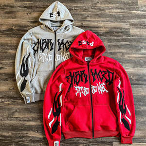 Sweat-shirt à manches longues pour homme et femme, streetwear, logo personnalisé, hip-hop - Product Image 5