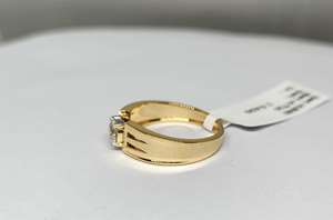 Anillo de Compromiso de Alta Gama con Diamante Natural Genuino de 0.620 Ct, Oro Amarillo de 14K con Baño de Rodio, Certificado IGI, para Mujer - Product Image 4