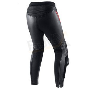 Pantalones de carreras para hombre de alta calidad, ropa deportiva de cuero de talla grande personalizada para motociclistas, venta en línea para fanáticos del motorista - Product Image 4