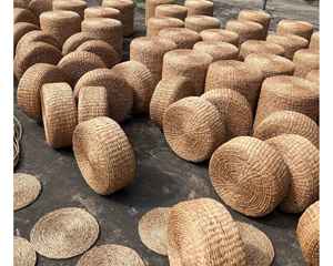 Almohadilla de cojín de jacinto de agua de alta gama de almohadilla de cojín de jacinto de agua de fibra natural para marca OEM y suministro al por mayor - Product Image 2