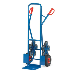 Chariot à main pour monter les escaliers Fetra avec moteur - Capacité de charge de 200 kg Roue à 5 bras Garantie 1 an Fabriqué en France - Product Image 2