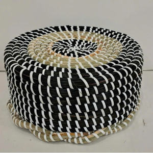 Panier de rangement écologique tissé à la main Panier de pique-nique alimentaire du Vietnam - Product Image 4