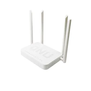 Good Hosecom sampel diskon 50% port 4GE VOIP Xpon Gpon onu dual band 2.4g 5g wifi ONT EPON ONU