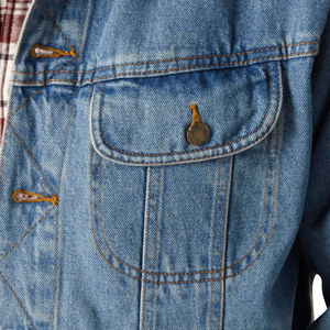 Vestes pour hommes Style vintage Veste en jean personnalisée pour hommes Produit le plus populaire Veste en jean légère pour hommes en gros - Product Image 5