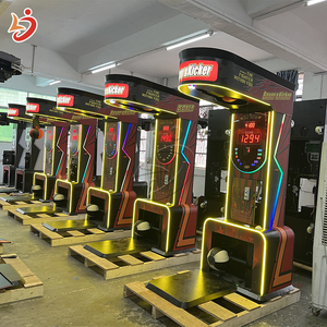 Liangjia Punch&Kick 2 Machine <span class=keywords><strong>de</strong></span> boxe d'arcade à monnayeur en métal, équipement <span class=keywords><strong>de</strong></span> salle <span class=keywords><strong>de</strong></span> jeux pour parc d'attractions, <span class=keywords><strong>prix</strong></span> usine, version anglaise - Product Image 3