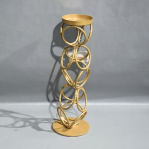 Candelero de diseño clásico de Metal hecho a mano de alta calidad decoración del hogar interior/exterior para fiestas de boda Navidad nuevo - Product Image 3