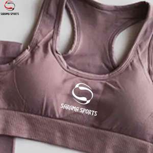 Ensembles de collants élégants sur mesure, vente chaude, leggings pour femmes, leggings sublimés et ensemble de soutien-gorge, ensembles de yoga de haute qualité - Product Image 2