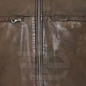 Chaqueta de Cuero para Hombre, Estilo Urbano Elegante, Ropa de Invierno, Prenda de Cuero Duradera, Diseño de Moda - Product Image 6