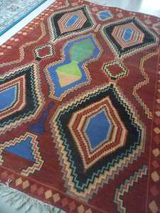 Alfombra de lana Oushak bordada de 2,6x6 de alta calidad, a mano anudada, decoración Vintage para el hogar, juego de alfombras para sala de estar - Product Image 4