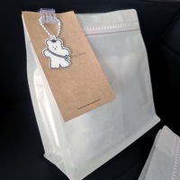 Sachet d'emballage autoportant en aluminium laminé imprimé en héliogravure, résistant à l'humidité et écologique, pour fruits, fleurs et thé, avec papier semi-Xuan