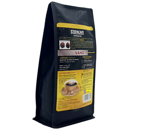 HALAL Steppacafe Sweet <b>Flavor</b> Caffeinated Gold 250g Roasted <b>Ground</b> <b>Coffee</b> Tasty Robusta Arabica Blend Fruity Bag Packaging - Product Image 4