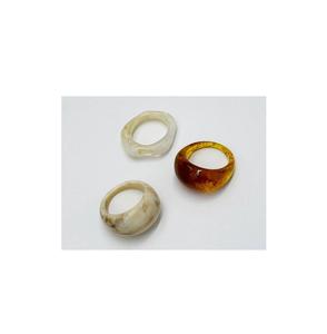 Prix de gros, bijoux pour filles, bague en résine, design attrayant, résine époxy, bijoux fantaisie, bagues en résine pour les doigts, nouvelle arrivée - Product Image 2