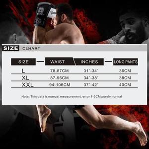 Shorts de combat MMA respirants à séchage rapide, taille mi-haute, professionnels pour le kickboxing, la lutte, le grappling, le striking, le sparring et l'entraînement en salle de sport, en maille - Product Image 3