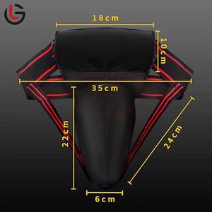 Protège-aine en cuir véritable avec étiquette personnalisée Protège-aine professionnel gagnant Protège-aine de boxe MMA en cuir véritable - Product Image 5