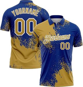 Polo de sublimación personalizado para ropa deportiva Diseño de secado rápido transpirable para equipos, marcas y pedidos a granel 2025 - Product Image 3