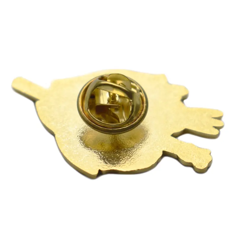 Souvenir kustom kualitas tinggi logam harimau desain gratis logo pin kerah logam dengan proses disesuaikan