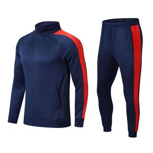 <b>Blue</b> Red Breathable Lightweight Custom Logo Design Training Wear <b>Men</b> High Quality Fitness Sports Tracksuits - Product Image 1
