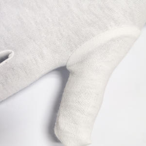 ถุงมือผ้าฝ้าย fourchette สีขาวแบบอินเตอร์ล็อคเพื่อความสบายและใช้งานง่าย - Product Image 2