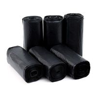 Sacs poubelle noirs sacs à ordures pour déchets ménagers emballage poubelle à poche plate/plastique jetable noir/sacs poubelle dans VN