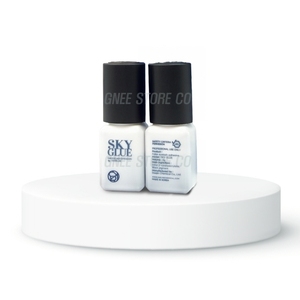 Colle ciel longue durée à séchage rapide D + 5ml pour les extensions de cils Corée Original Sky Glue Black Cap Lash Glue Adhesive Private Label - Product Image 1
