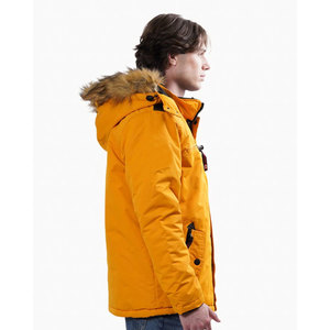 เสื้อปาร์เกอะโพลีเอสเตอร์สำหรับผู้ชายเสื้อกันหนาวระบายอากาศได้ดีเสื้อปาร์กาสำหรับคนไร้บ้าน - Product Image 3