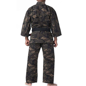 Ensembles de Kimono de Jiu-Jitsu en Gros 100% Coton Écologique Nouvelle Arrivée 2026 Uniforme de BJJ Professionnel Léger 350 GSM - Product Image 2