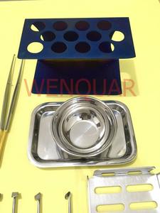 ชุดกล่อง PRF และเครื่องมือ GRF สำหรับงานทันตกรรมอุปกรณ์จัดฟันแบบแมนนวลชุดแปรงขนนุ่มทำจากสเตนเลสคุณภาพดี - Product Image 6