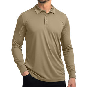 Nouvelle arrivée Polo Unique Et Élégant Pour Hommes Respirant À Manches Longues Polo De Haute Qualité Pour Hommes - Product Image 1