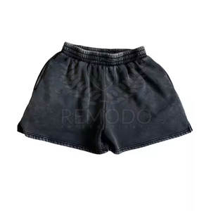 Taille haute lavage à l'acide femmes Shorts été mode décontracté femmes Shorts 2025 - Product Image 3