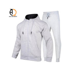 High Quality Quick Dry Sportswear Track Suit Custom Logo Jogging Gym Clothing with Full Zipper Slip Fit Track Wear Set - Product Image 3