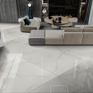 CARREAUX DE SOL EN PORCELAINE ÉMAILLÉE POLI 1200X1200MM CARRELAGES DE SOL D'AMÉLIORATION DES INTÉRIEURS DE VIE DE LUXE À HAUTE BRILLANCE - Product Image 3