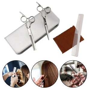 Ensemble de ciseaux de coiffure Coupe de cheveux Amincissement Kit de ciseaux de coiffeur Outils de salon Ciseaux de coiffeur par Lohar Orthopédique - Product Image 4