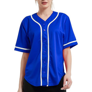 Prix de gros conception personnalisée uniformes de baseball de haute qualité rayé couleur personnaliser maillot de baseball vêtements de sport pour hommes - Product Image 1