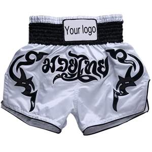 Logo personnalisé Muay Thai Shorts pour adultes et enfants Gym Kick Boxing Shorts pour MMA et combats d'arts martiaux - Product Image 5