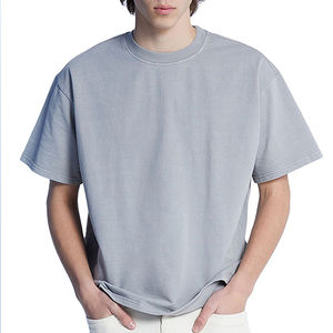 Nouveauté T-shirts oversize premium pour hommes sérigraphie personnalisée 100% coton T-shirt 100% coton pour hommes coupe ample imprimé - Product Image 1