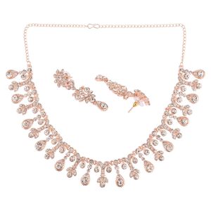 Pendientes colgantes de diamantes de imitación, joyería de diseño Floral, para boda, fabricantes, indio, venta al por mayor - Product Image 4