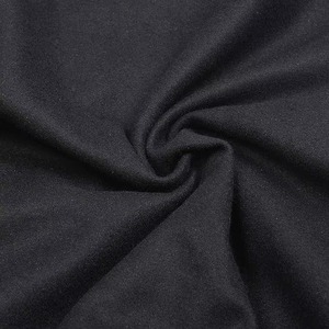 Men's Casual Winter Warm Woolen Sheepskin Leather Jacket Button Closure College Varsity Style Streetwear Embroidery 100% <b>Wool</b> - Product Image 5