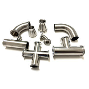 Conexiones Sanitarias de Acero Inoxidable 316L de Alta Calidad, Tipo Tri-Clamp, Baja Presión, Grado Alimenticio, Personalizables - Product Image 2