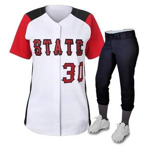 Camiseta de béisbol y softbol personalizada de alta calidad, camisetas deportivas de calidad, ropa de punto sublimada - Product Image 1