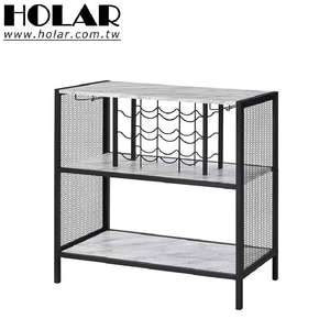 Holar ชั้นเก็บไวน์ในครัวลายหินอ่อน,ชั้นเก็บไวน์พร้อมที่วางแก้วผลิตในไต้หวัน - Product Image 1