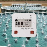 Moniteur de qualité de l'eau IoT 4G ESP32-S3 pour l'aquaculture, capteur de pH, d'oxygène dissous, de température et de salinité, 5000 mAh, étanche, mise à niveau OTA