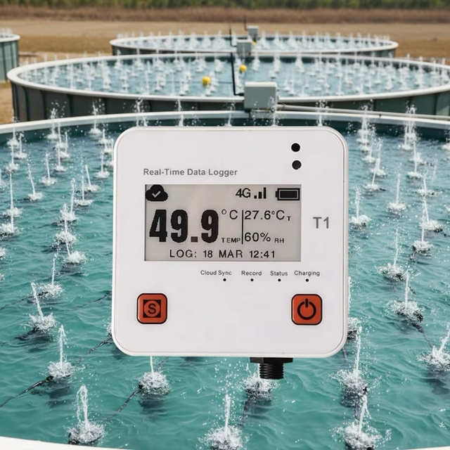 ESP32-S3 4G Aquaculture IoT Water Quality Monitor PH Dissolved Oxygen Temperature Salinity Sensor 5000mAh Waterproof OTA Upgrade