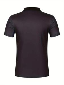 Ropa de trabajo de manga corta, camiseta de verano con logotipo personalizado, camiseta Polo con estampado bordado para hombre, camiseta Polo con logotipo personalizado - Product Image 4
