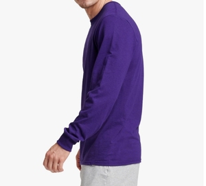 <b>Tshirts</b> for Men Cotton Blend <b>Long</b> Sleeve Tees Moisture Wicking Odor Protection Wholesale New Design Cotton Tee - Product Image 6