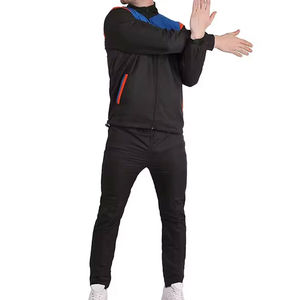 Dernier modèle de survêtement de grande taille de haute qualité écologique pour hommes Collection automne Pakistan de vêtements de sport de jogging de couleur unie - Product Image 5