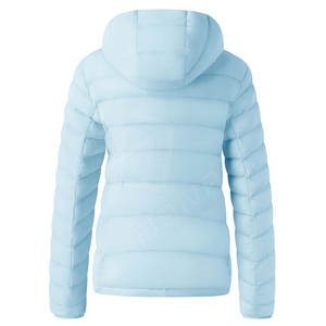 Nouveau blouson d'hiver pour femmes avec logo personnalisé avec garniture en peau de mouton et tissu satiné-Haute qualité - Product Image 2