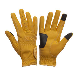 ถุงมือแข่งรถแบบเต็มนิ้วสำหรับผู้ชายและผู้หญิงถุงมือหนังสำหรับเล่นกีฬาปั่นจักรยานทัชสกรีน - Product Image 5