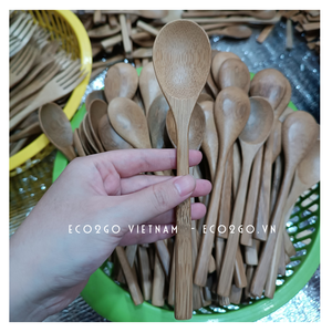 ¡2025! Eco2go-Juego de Cubiertos de Bambú Reutilizables, Juego de Cubiertos con Bolsa con Logotipo Grabado Láser, Respetuoso con el Medio Ambiente - Product Image 4